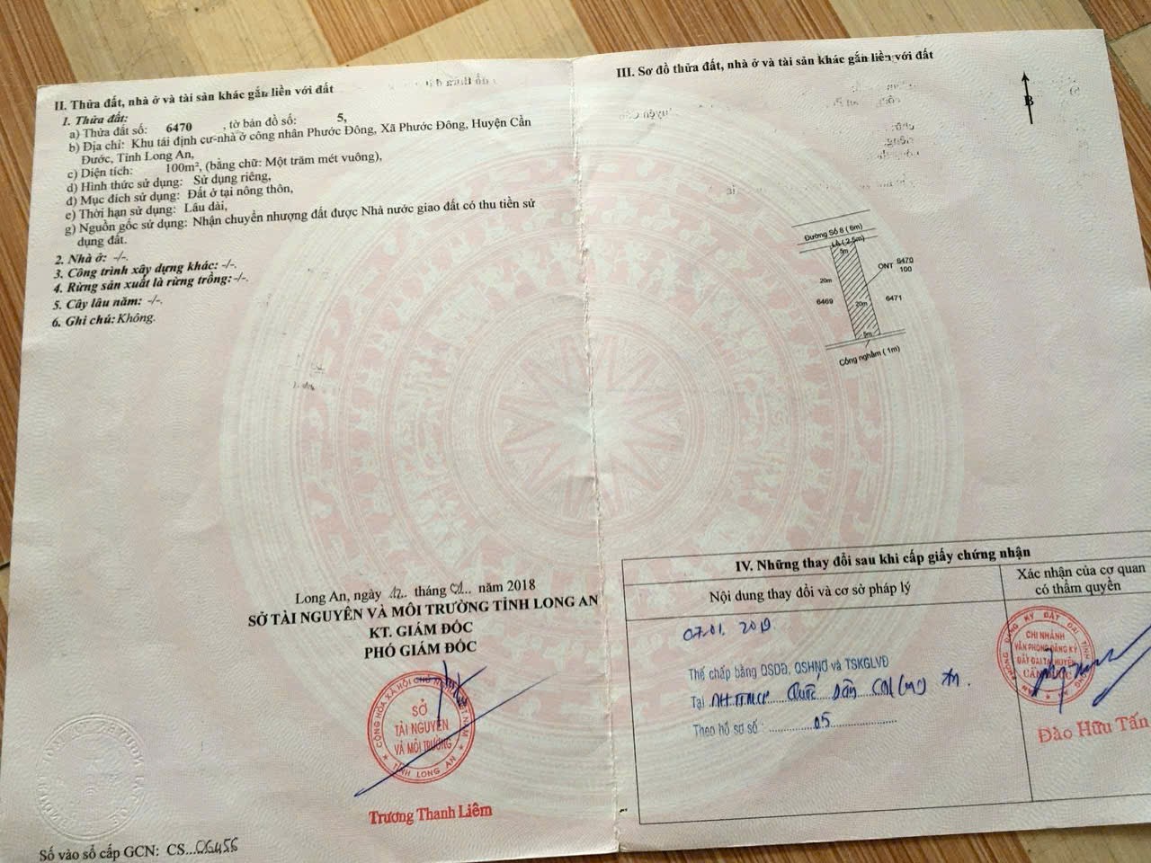 Đất nền tđc Phước Đông 100m2 Chủ cần bán gấp giá rẻ 880tr 4