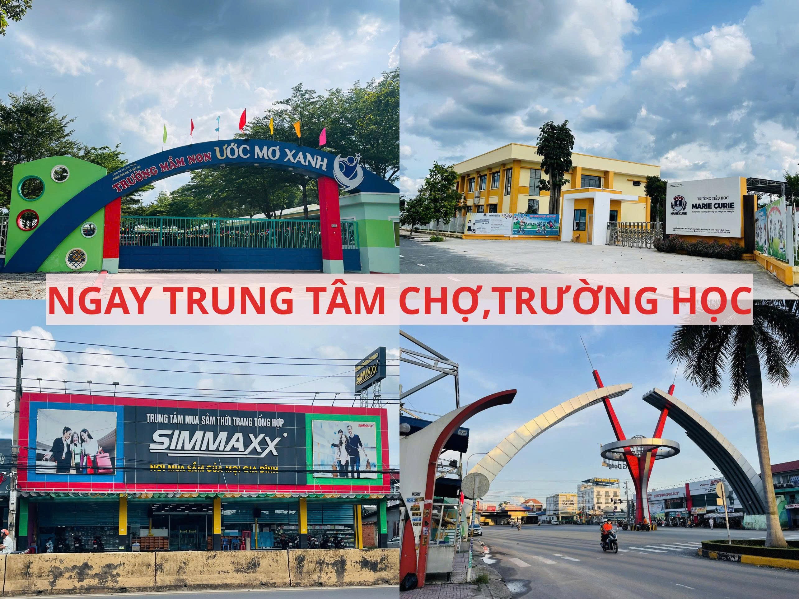 Đất liền kề KDL Hoa Việt, cạnh KCN Minh Hưng Chơn Thành 4