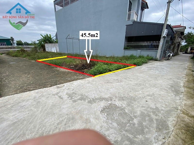 Lô góc, ô tô vào nhà, Bán đất Tân Ước Thanh Oai, Gần KCN Tân Ước, Giá 3,x tỷ