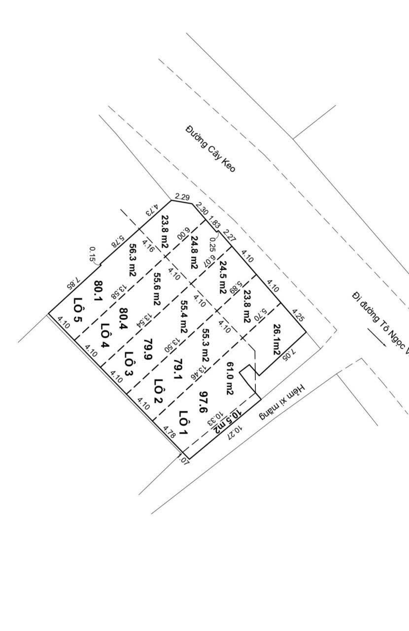 Cần bán Đất Phường Tam Phú, Thủ Đức, Diện tích 90m², Giá 9.4 Tỷ