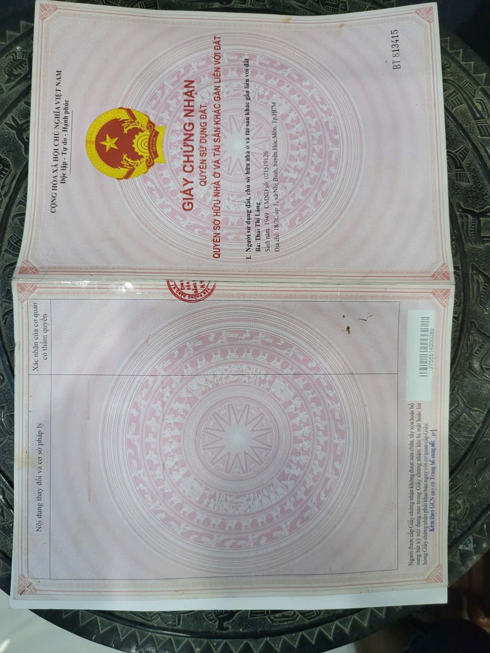 NHÀ + KHO (8x63) DTSD 500M² ĐƯỜNG 6M THÔNG BÙI CÔNG TRỪNG – NHỊ BÌNH 6, HÓC MÔN 2