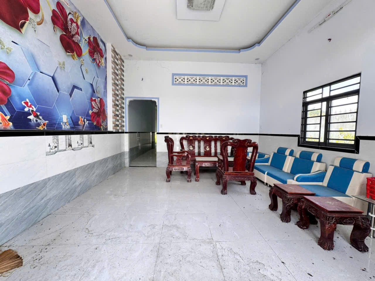 Bán nhà vườn xã Hòa Khánh Nam, dt 260m2 full thổ 2pn, 1wc giá ngợp 2 tỷ 5