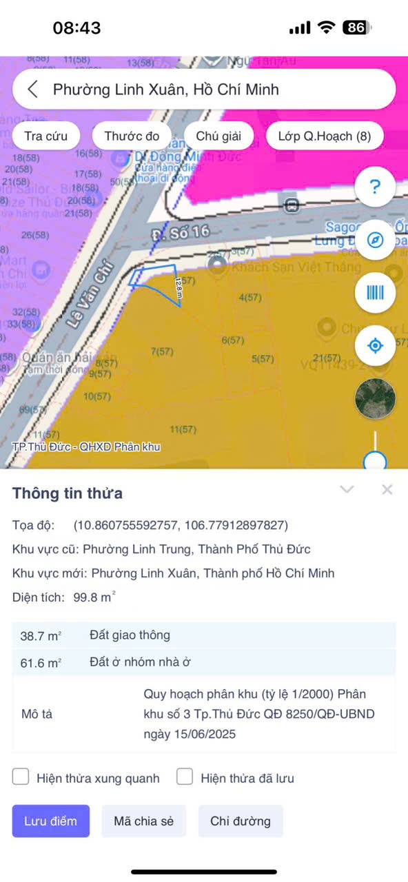 Cần bán Nhà mặt tiền Phường Linh Xuân, Thủ Đức, Diện tích 100m², Giá 19.7 Tỷ 2