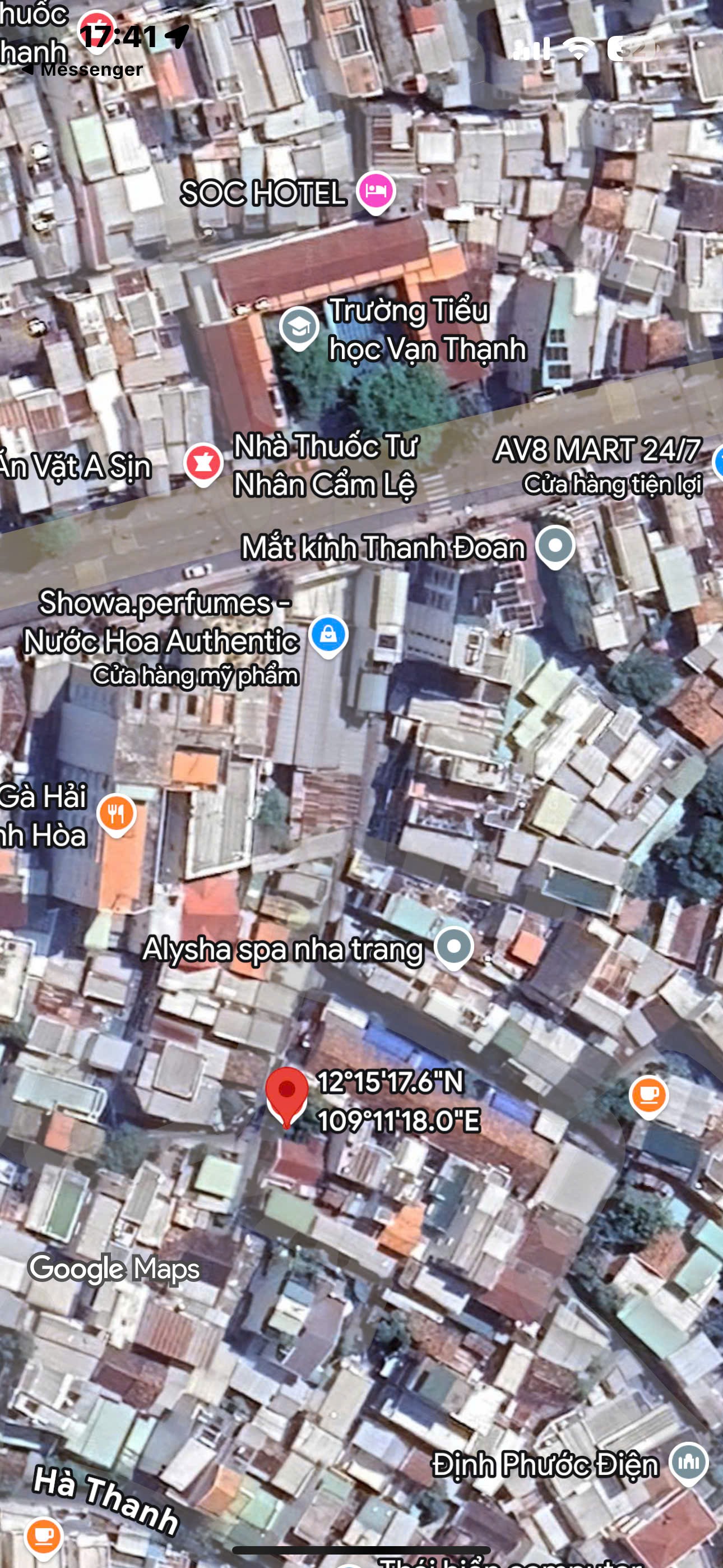 BÁN LÔ ĐẤT ĐẸP NGANG 5m8 HẺM  OTO ĐUA NGAY TTTP NHA TRANG. 2