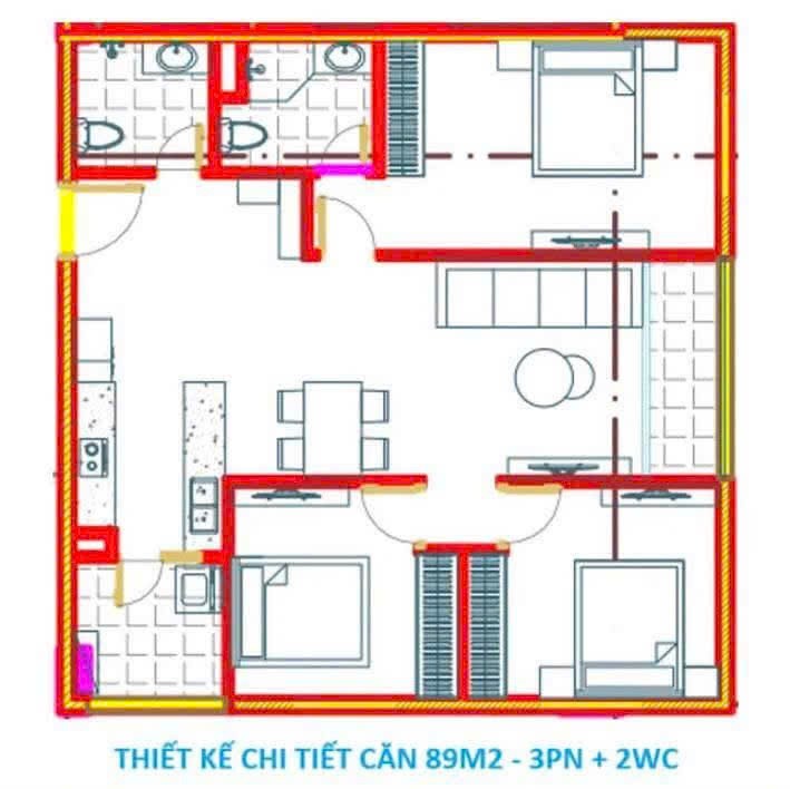 Căn Lô Góc Chung Cư Thương Mại UDIC ECO TOWER Hạ Đình - 214 Nguyễn Xiển 90m - Ngã Tư Khuất Duy 2