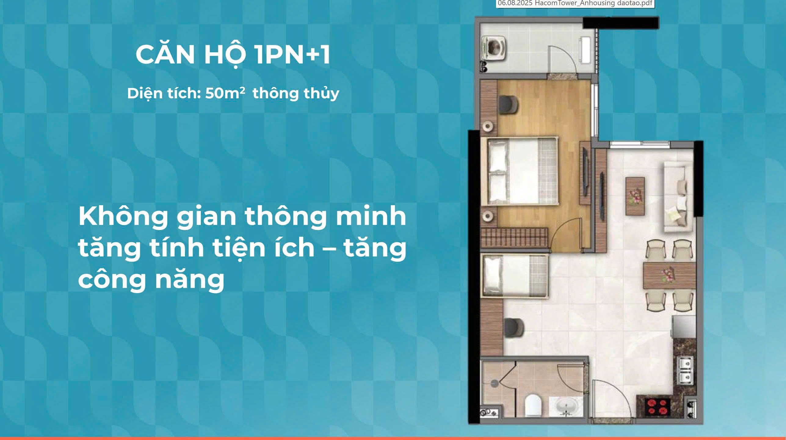 Cần bán Căn hộ chung cư dự án Hacom Mall Ninh Thuận, Diện tích 44.6m², Giá Thương lượng 7