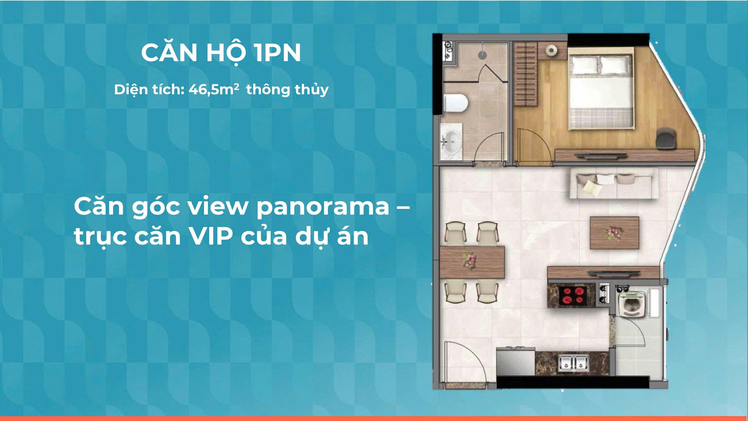 Cần bán Căn hộ chung cư dự án Hacom Mall Ninh Thuận, Diện tích 44.6m², Giá Thương lượng 8