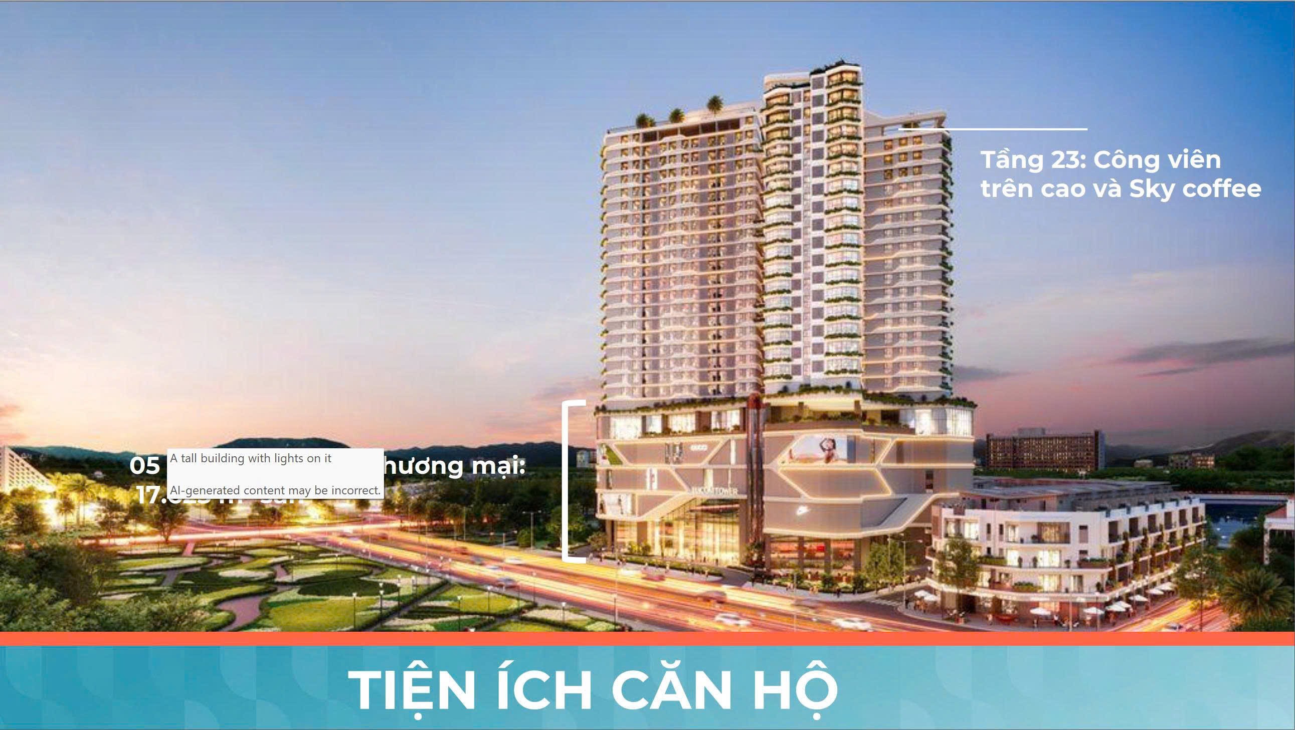 Cần bán Căn hộ chung cư dự án Hacom Mall Ninh Thuận, Diện tích 44.6m², Giá Thương lượng 14