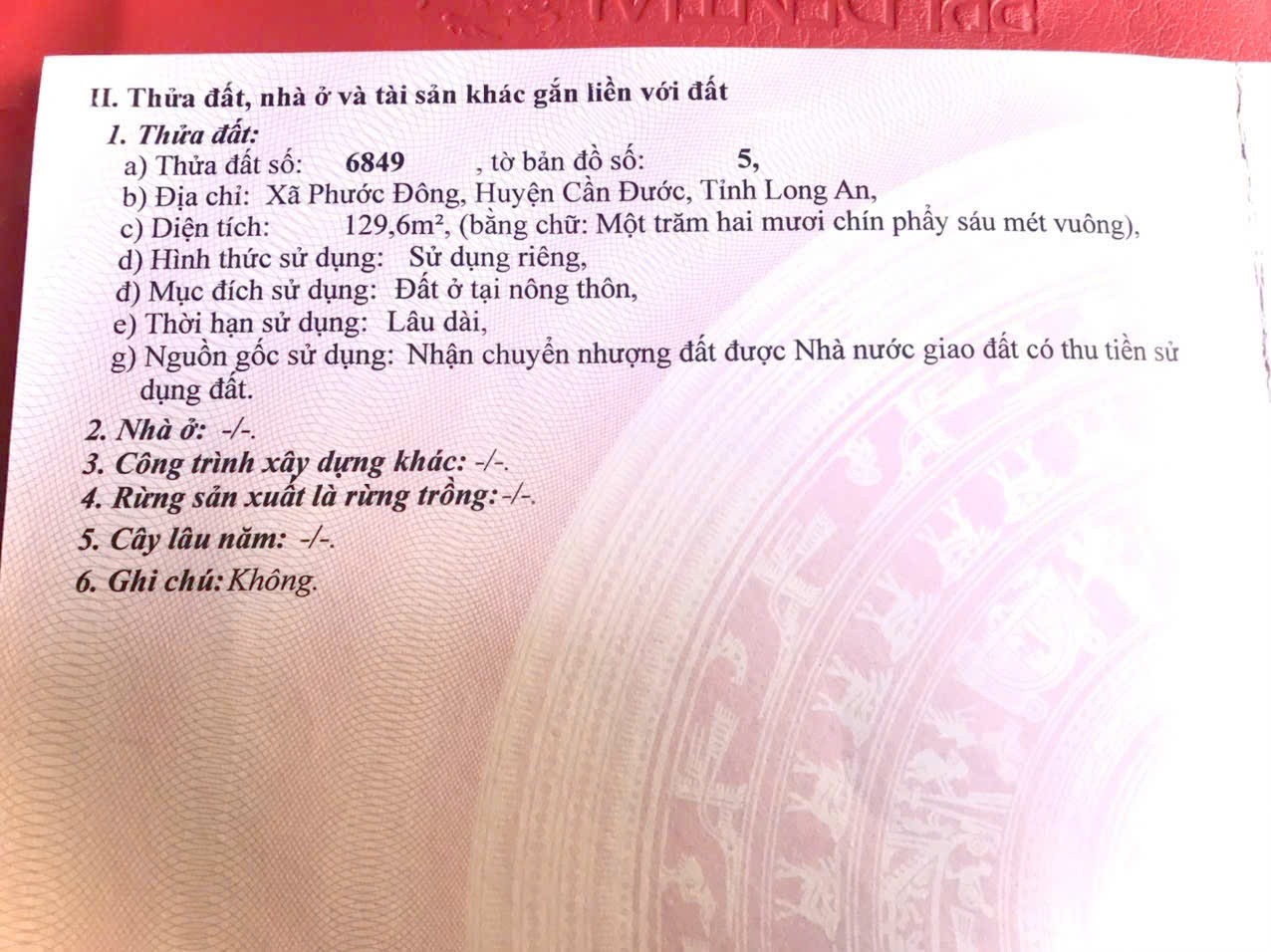 Đất nền giá ngộp 130m2 kdc Phước Đông hàng rẻ 1 tỏi 190tr 5