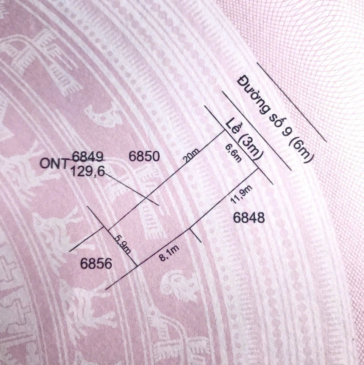 Đất nền giá ngộp 130m2 kdc Phước Đông hàng rẻ 1 tỏi 190tr 6