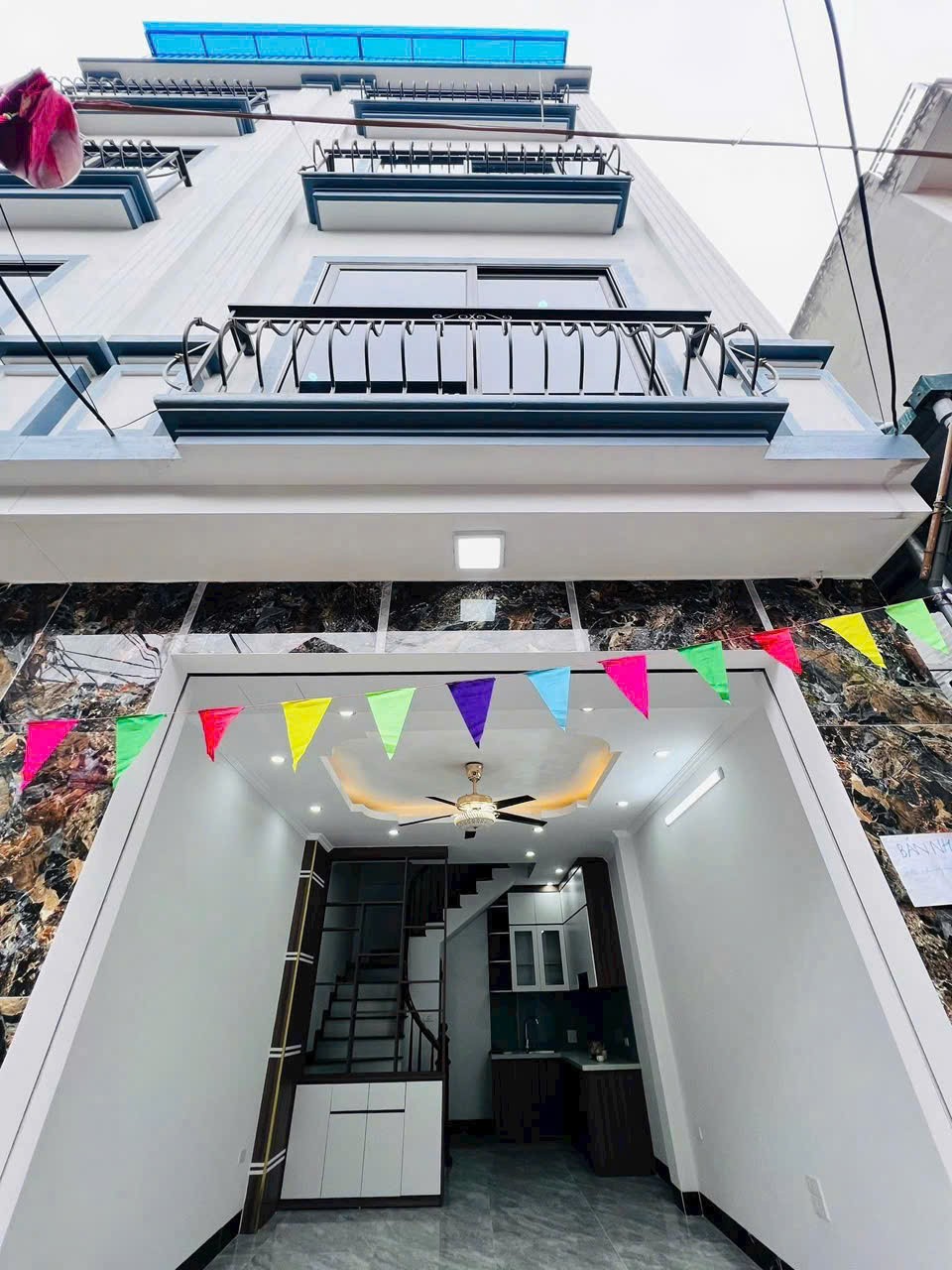 Bán nhà Kim Chung, Hoài Đức 33M 5 Tầng, 3 ngủ, 2 mặt thoáng, ô tô đỗ cửa giá 5.2 tỷ 9