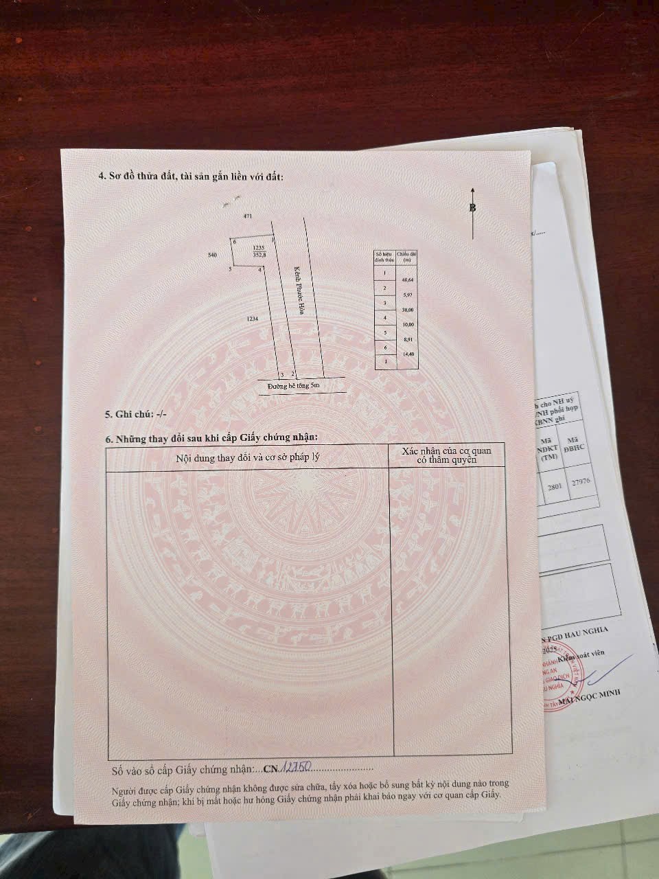 Bán đất thổ cư 2 mt đan , kênh xã Đức Hòa Thượng dt 352m2 giá 1,28 tỷ 3