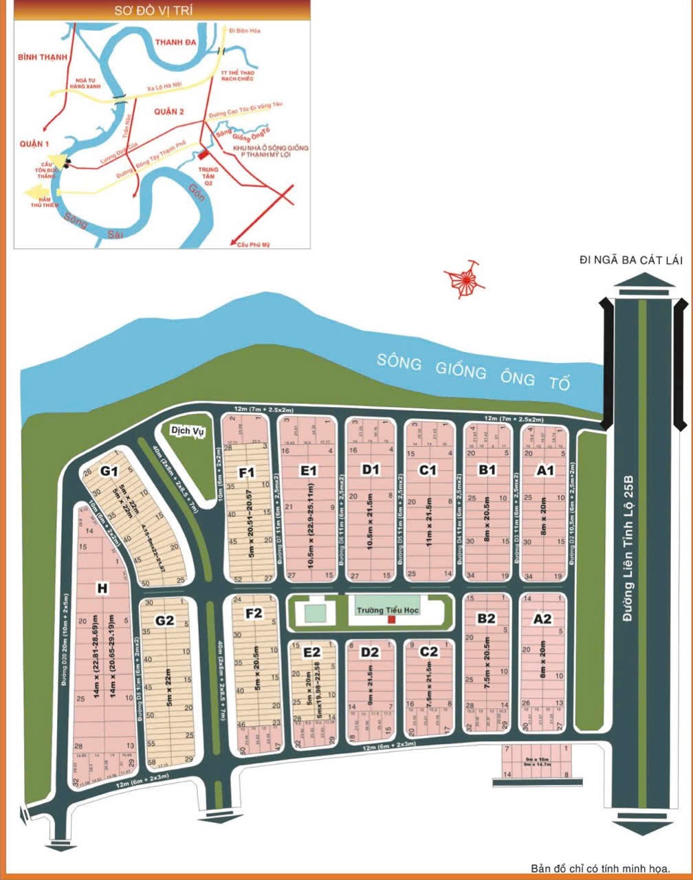 Cần bán Đất Phường Bình Trưng Tây, Quận 2, Diện tích 188m², Giá 67 Tỷ 5
