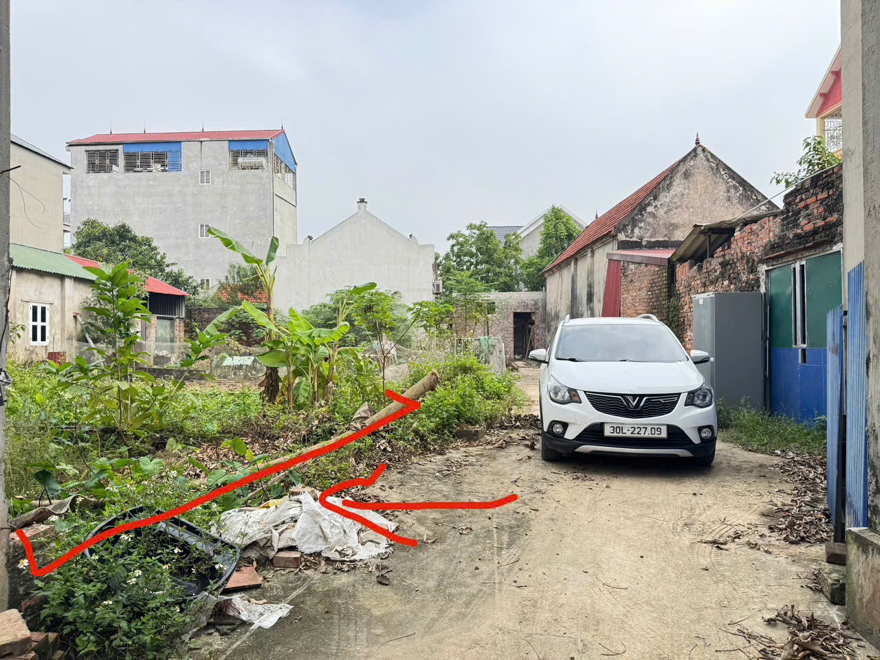 Đất Bạch Đa, Kim Hoa, Mê Linh. Lô đất nhỏ xinh, siêu hiếm. Tài chính công nhân, sinh viên 3