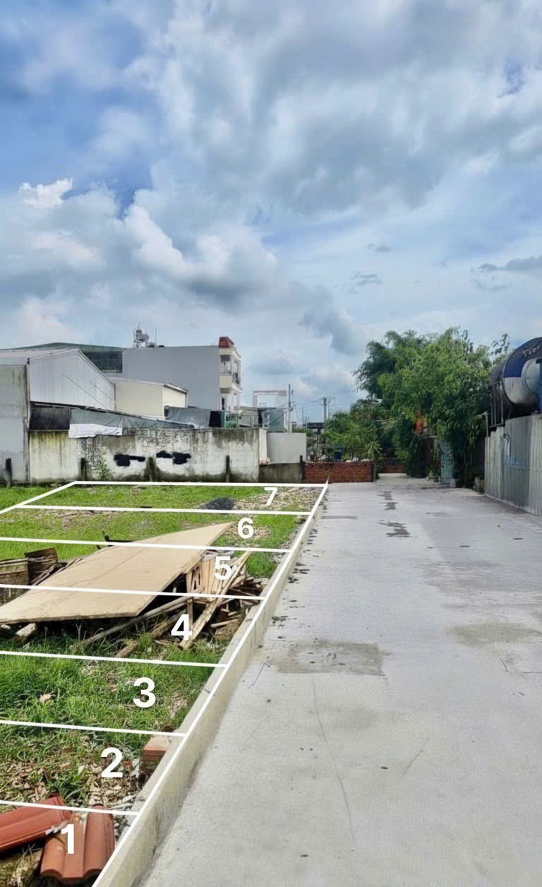 Bán 6 lô thổ thổ cư F0 đường 6A, xã Vĩnh Lộc B dt 100m2 giá 3,2 tỷ / lô 2