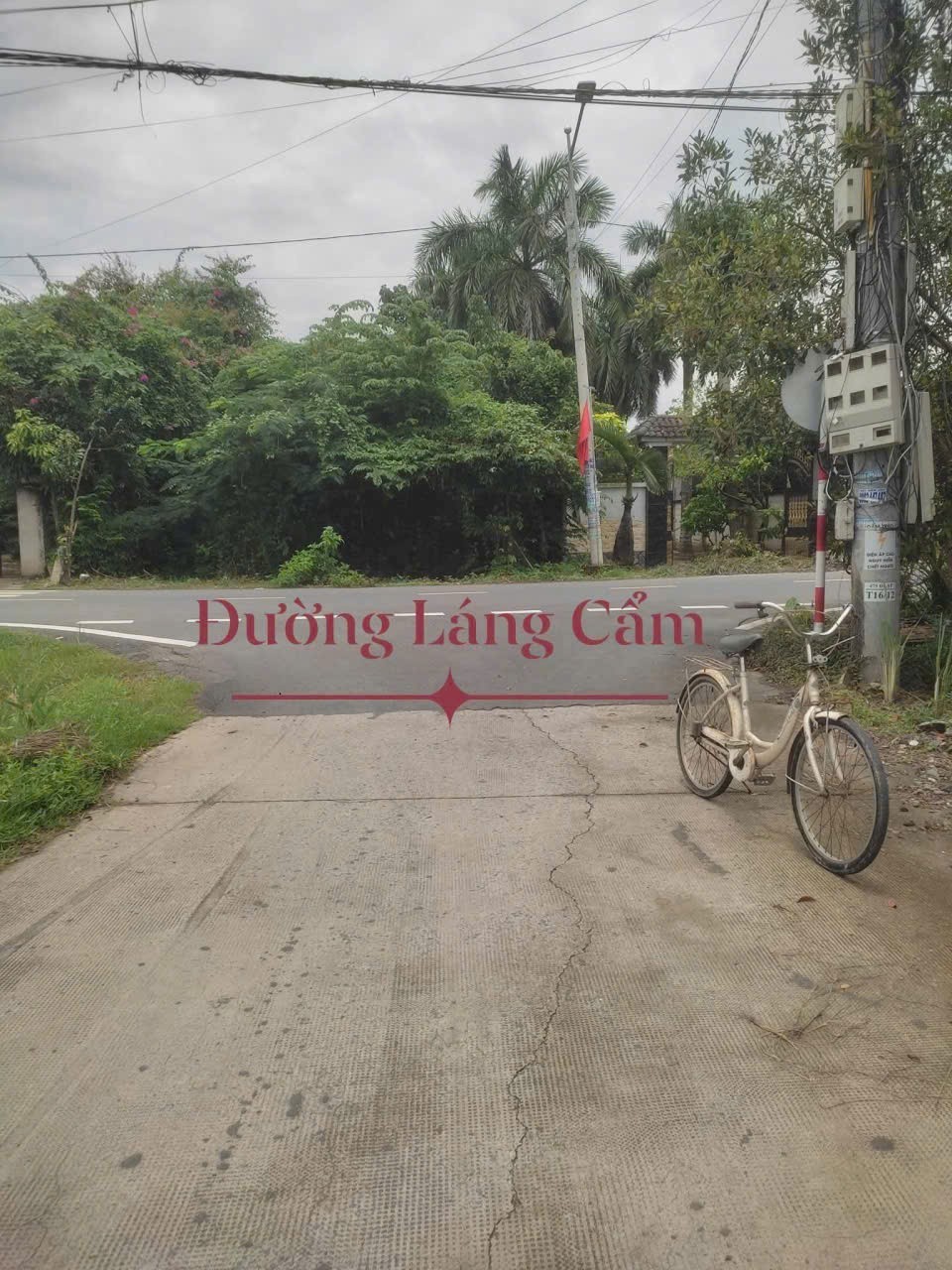 Bán đất thổ cư xã Đức Lập Hạ , Đức Hòa dt 170m2 giá 1,35 tỷ