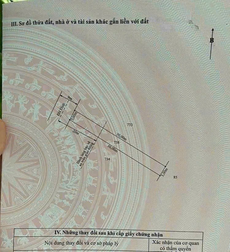 Bán đất thổ cư mt đường nhựa xã Bình Trinh Đông, Tân Trụ dt 250m2 giá 1,5 tỷ 5