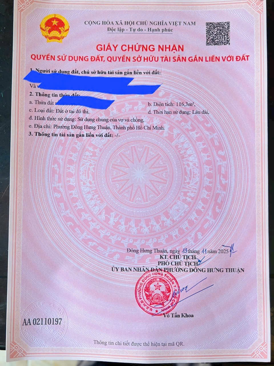 Bán đất (6.74x19.5) 2 MẶT TIỀN đường Dương Thị Giang, Tân Thới Nhất, Q12 – hiếm có khó tìm!