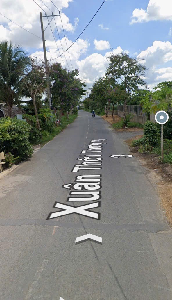 ĐẤT (50x39) MẶT TIỀN XUÂN THỚI THƯỢNG 03 (NAY XÃ BÀ ĐIỂM), HÓC MÔN 3