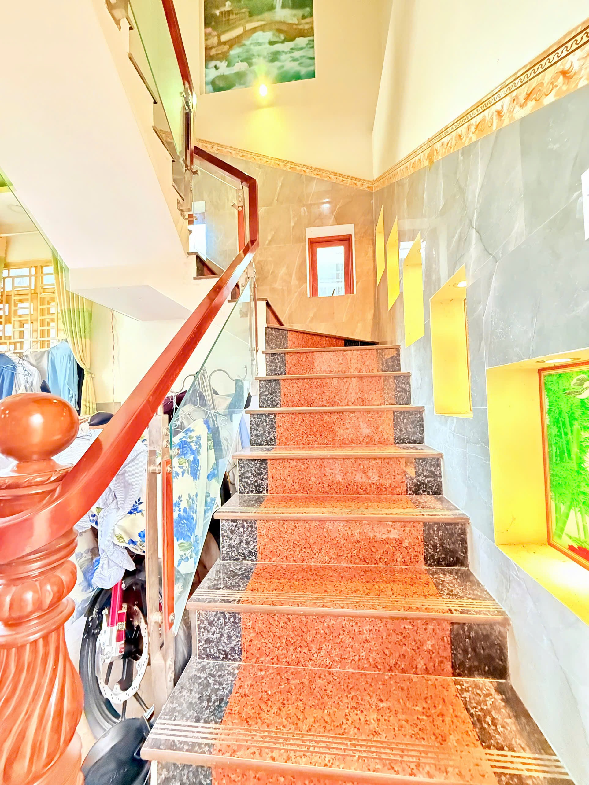 Nhà Xe Hơi Ngủ Trong Nhà DT 144m² (7.4x19.5m) Nở Hậu 8.5m , Đoàn Nguyễn Tuấn, Hưng Long, 0908074771 5