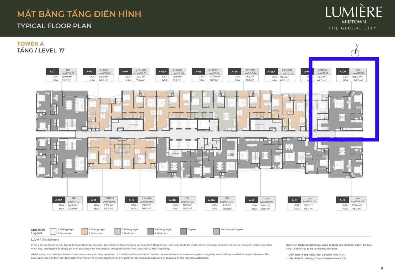Cần bán Căn hộ chung cư Phường An Phú, Quận 2, Diện tích 103m², Giá 032.9 Tỷ 2
