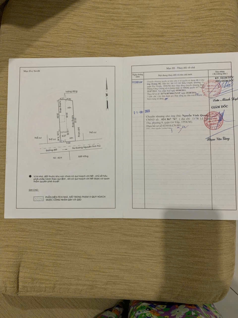 ĐẤT (9x26) MẶT TIỀN TÂN CHÁNH HIỆP 25 TRUNG TÂM QUẬN 12 (GẦN 2 TRƯỜNG ĐH LỚN) 5
