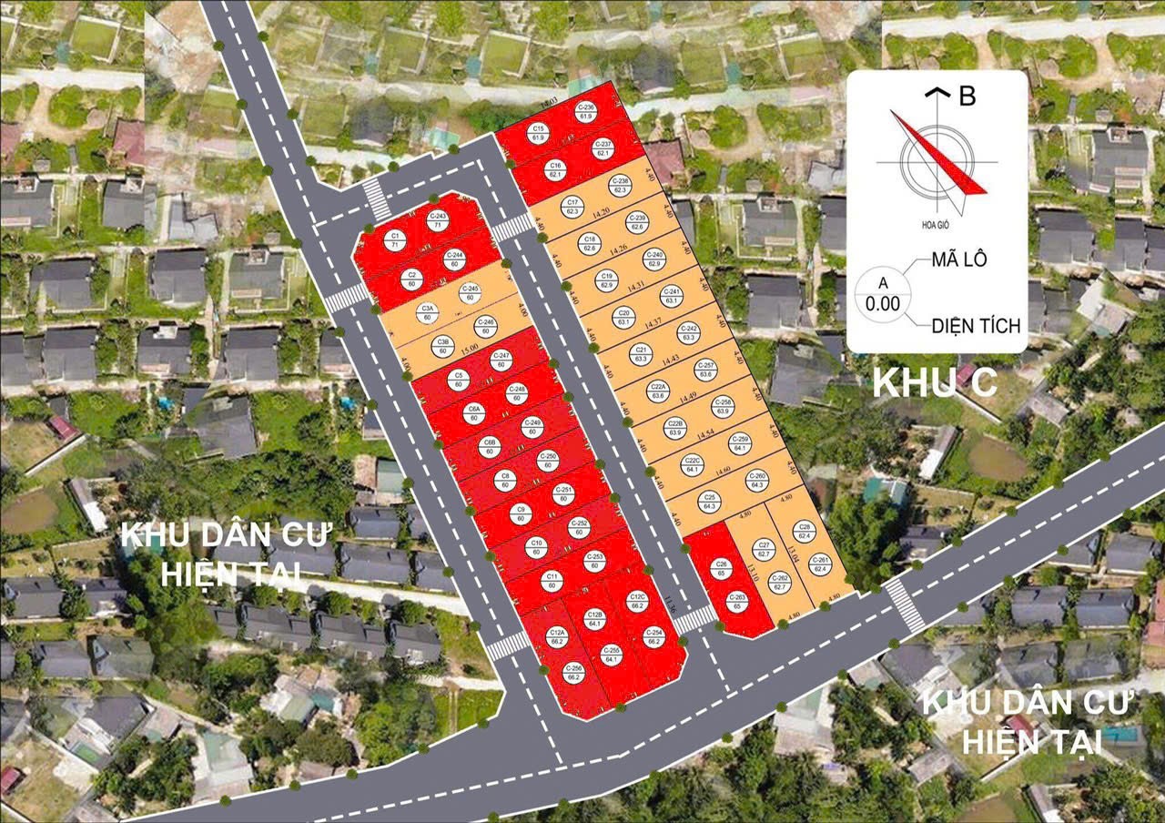 CẦN BÁN GẤP - LÔ ĐẤT 2 MẶT TIỀN ĐẸP NHẤT KHU VỰC CỔ ĐÔNG - HÒA LẠC chưa tới 2 tỷ 4