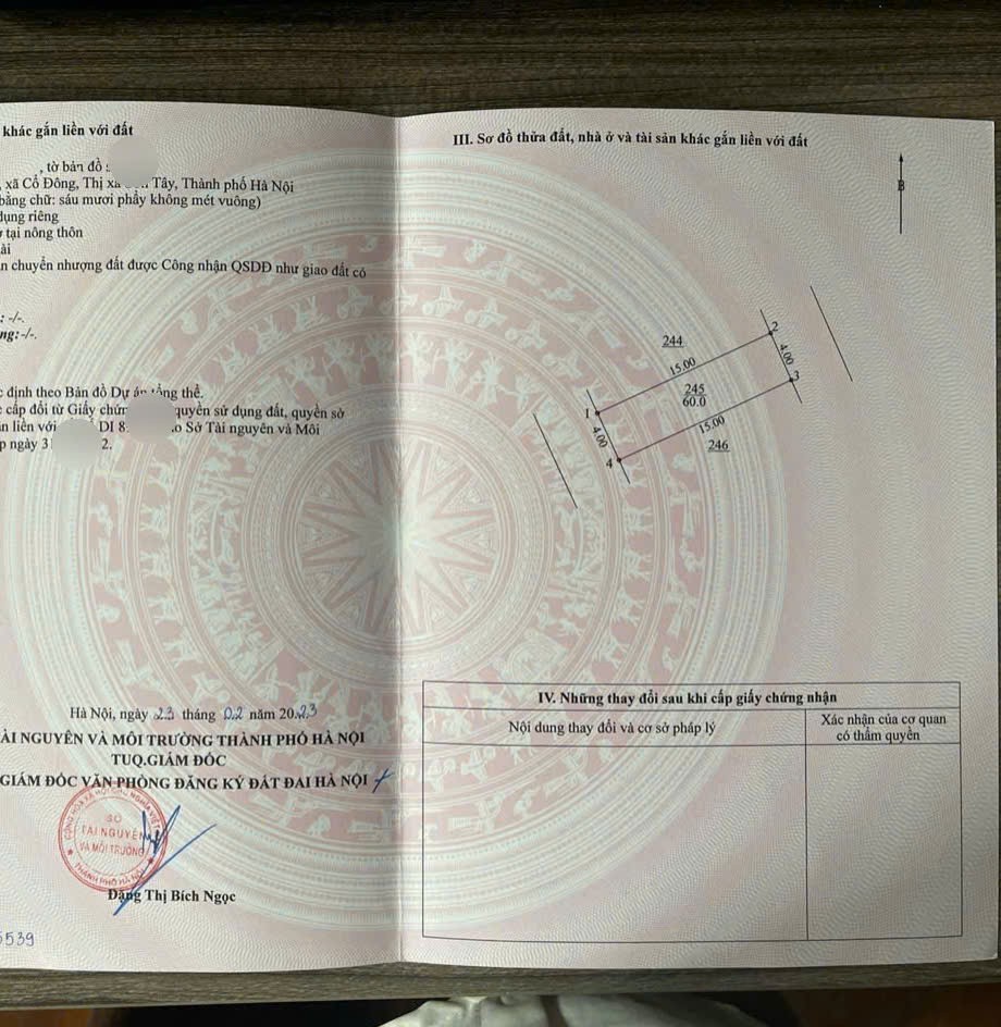 CẦN BÁN GẤP - LÔ ĐẤT 2 MẶT TIỀN ĐẸP NHẤT KHU VỰC CỔ ĐÔNG - HÒA LẠC chưa tới 2 tỷ 3