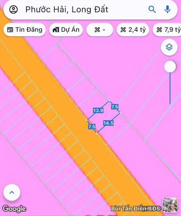 CHỦ KẸT TIỀN – CẦN BÁN GẤP LÔ ĐẸP NGAY TRUNG TÂM XÃ PHƯỚC HẢI 4