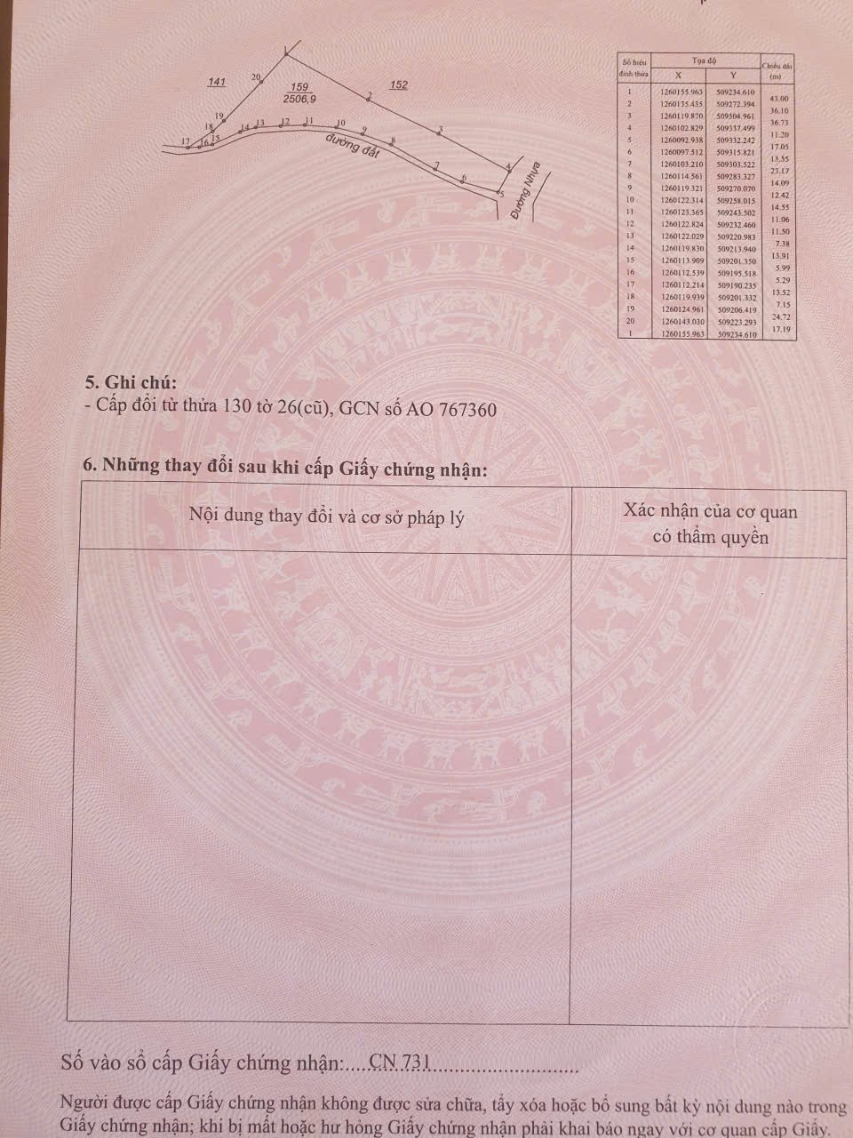 Bán đất vườn view, mặt tiền đường nhựa thôn 10, xã Lộc Nam, huyện Bảo Lâm dt 8.876m2 giá 5,9 tỷ 19