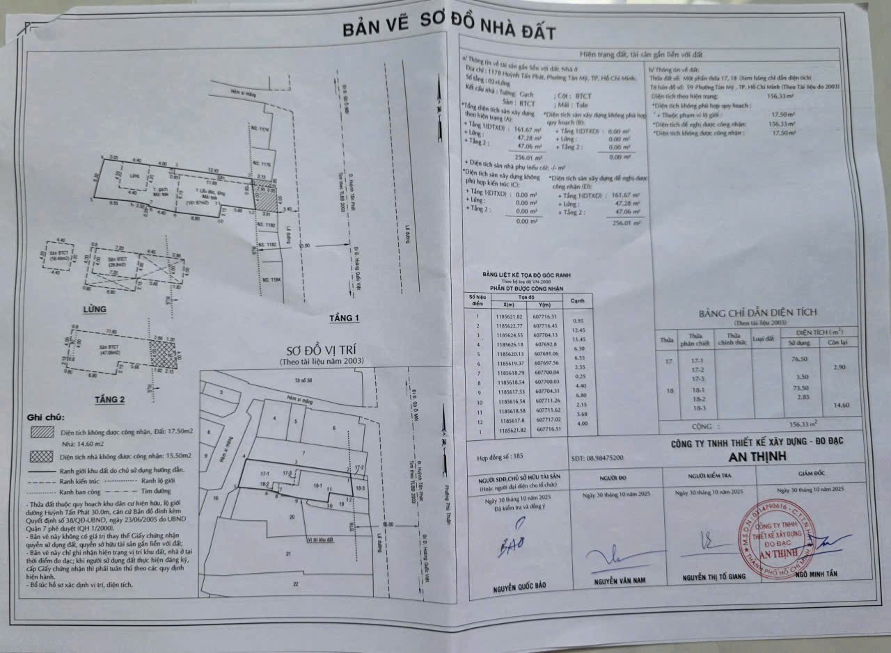 Bán nhà Quận 7 số 1178 đường Huỳnh Tấn Phát, dt 5,2x27m,Nh 6,3m cn 157m, Giá 20 Tỷ
