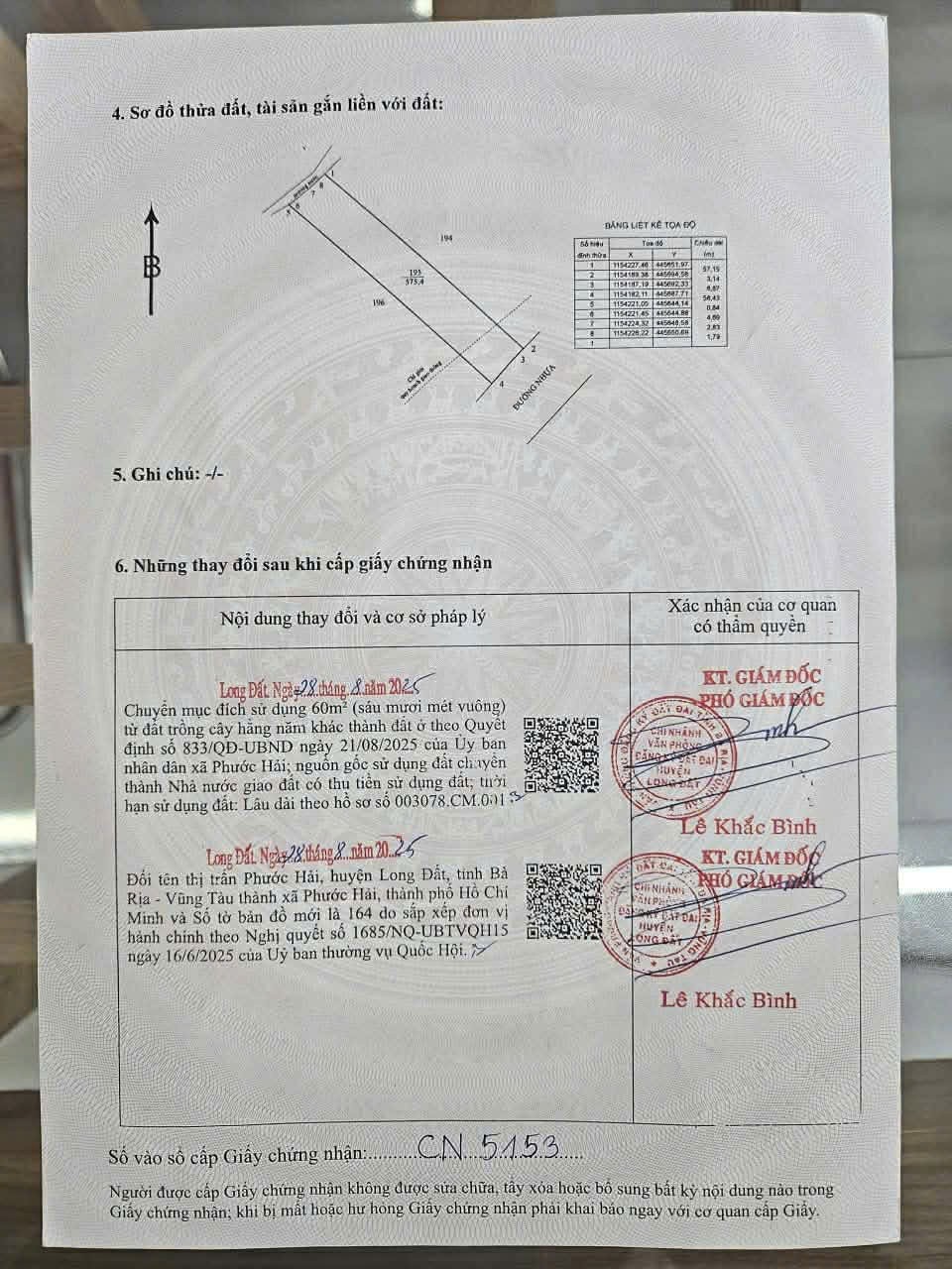 CHỦ KẸT TIỀN – BÁN GẤP LÔ ĐẤT ĐẸP XÃ PHƯỚC HẢI - VIEW NÚI MINH ĐẠM – CÁCH BIỂN CHỈ 4KM! 2