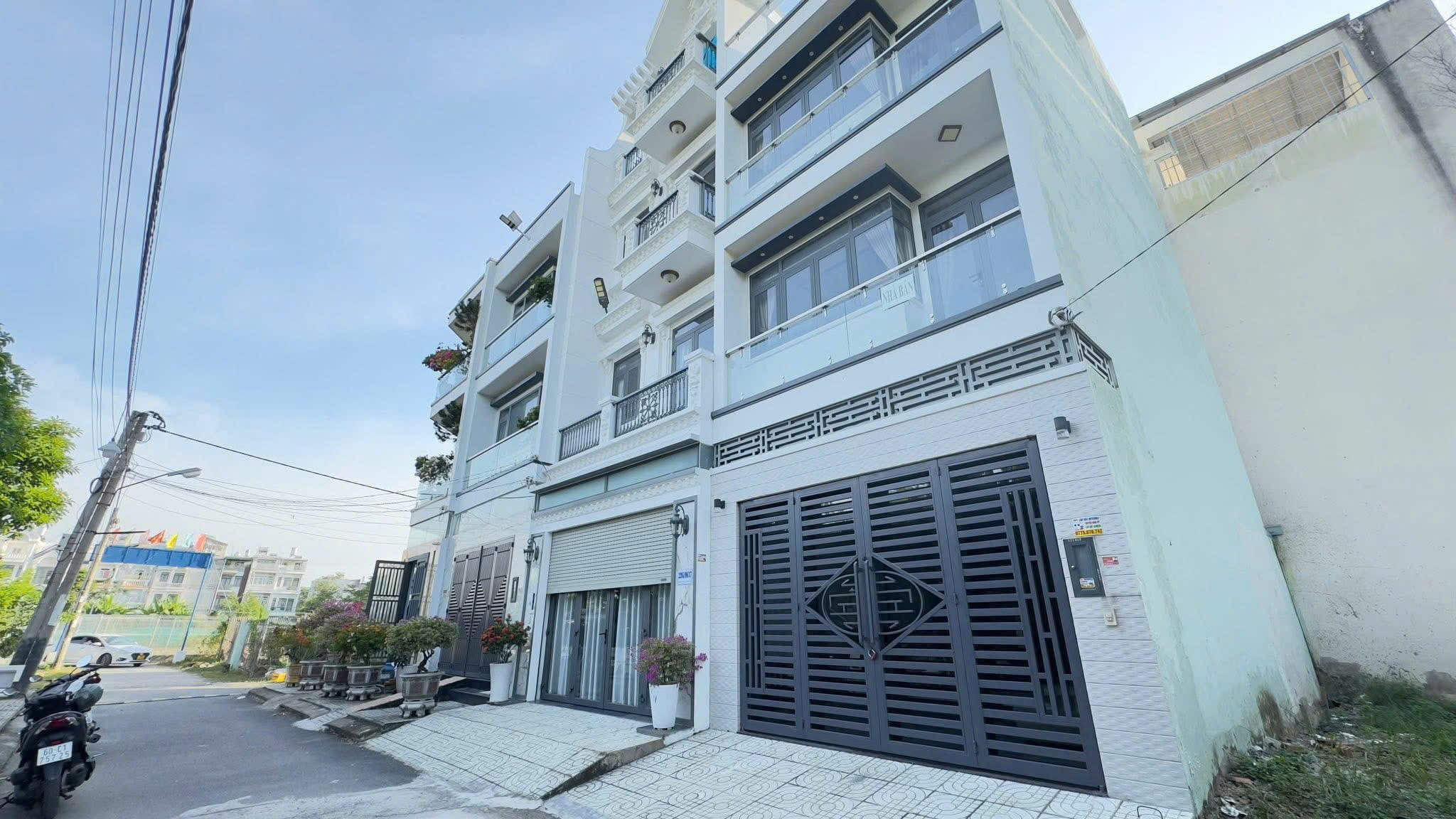 BÁN NHÀ KDC SGMOI - Nhà Bè - 4 Tâng - Đường 8m-6ty850