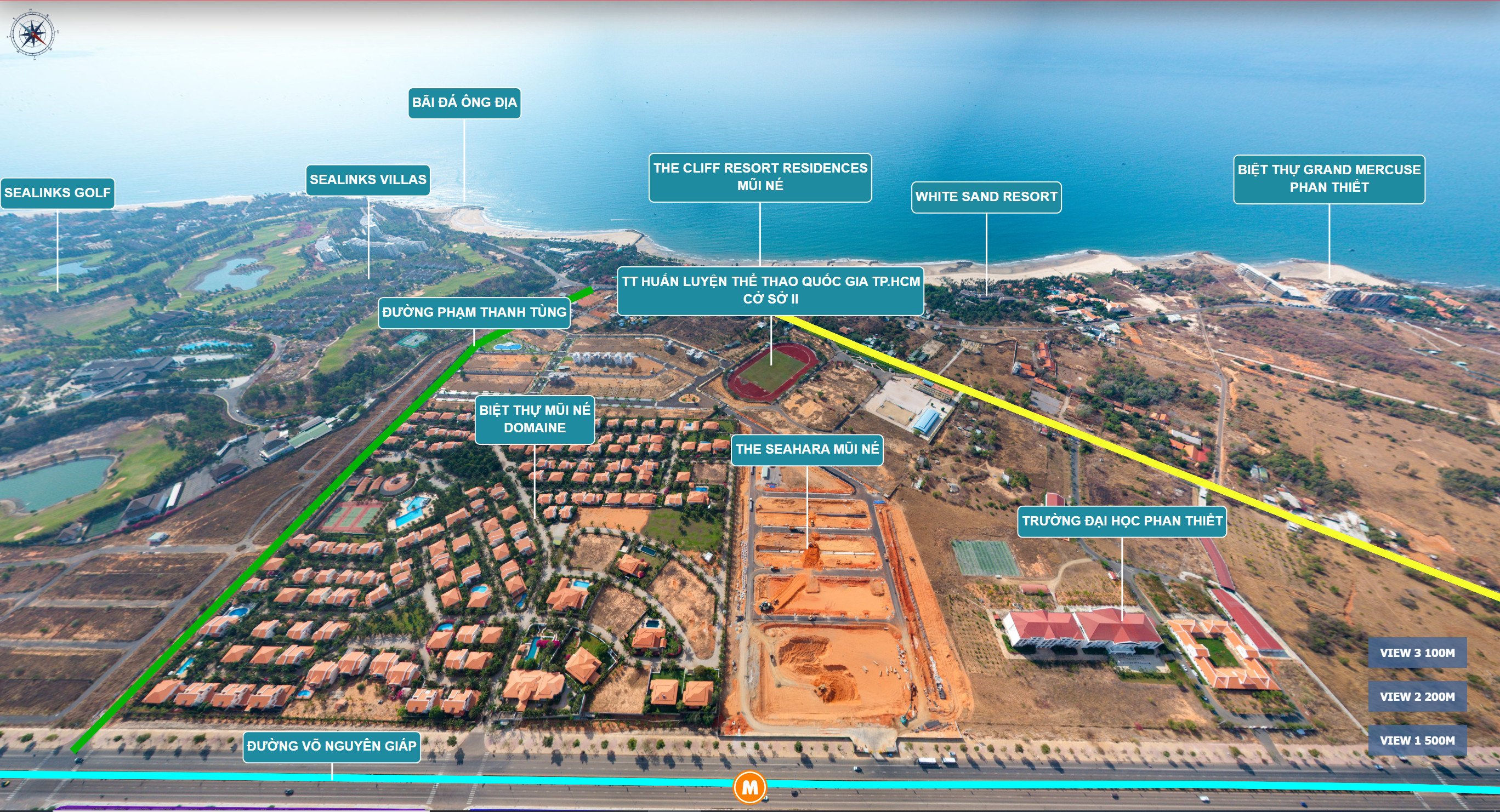 Bán suất đầu tư giai đoạn đầu dự án Biệt Thự View Biển Phan Thiết sở hữu lâu dài LH: 0902625514