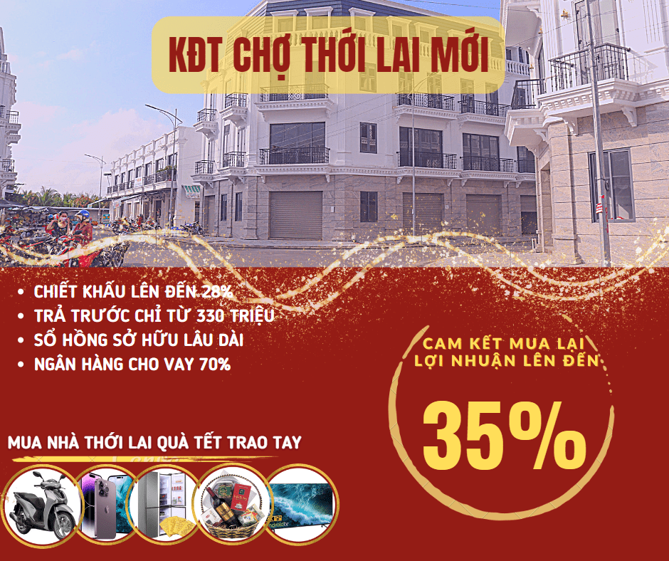 NHÀ MẶT TIỀN CHỢ THỚI LAI - TP CẦN THƠ 2