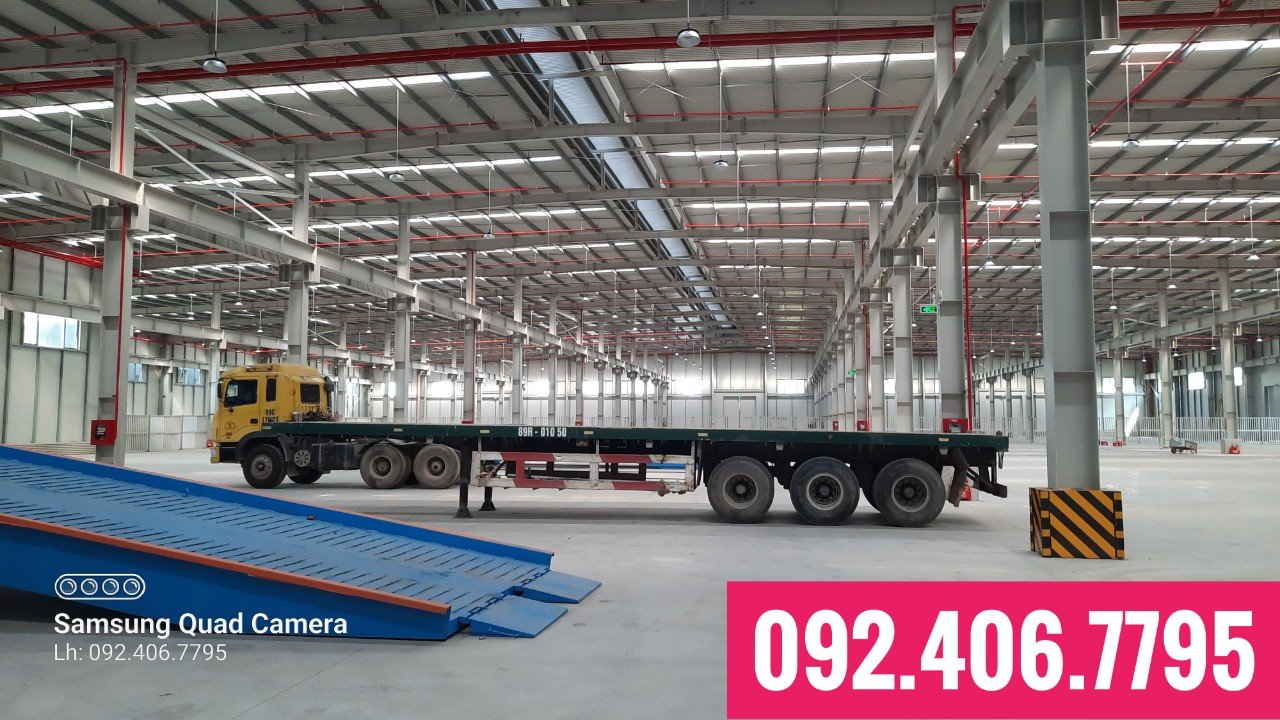 Warehouse for rent in Vsip Hai Duong Industrial Park - Right in front of National Highway 5, 100m2 wide frontage, large land fund 8