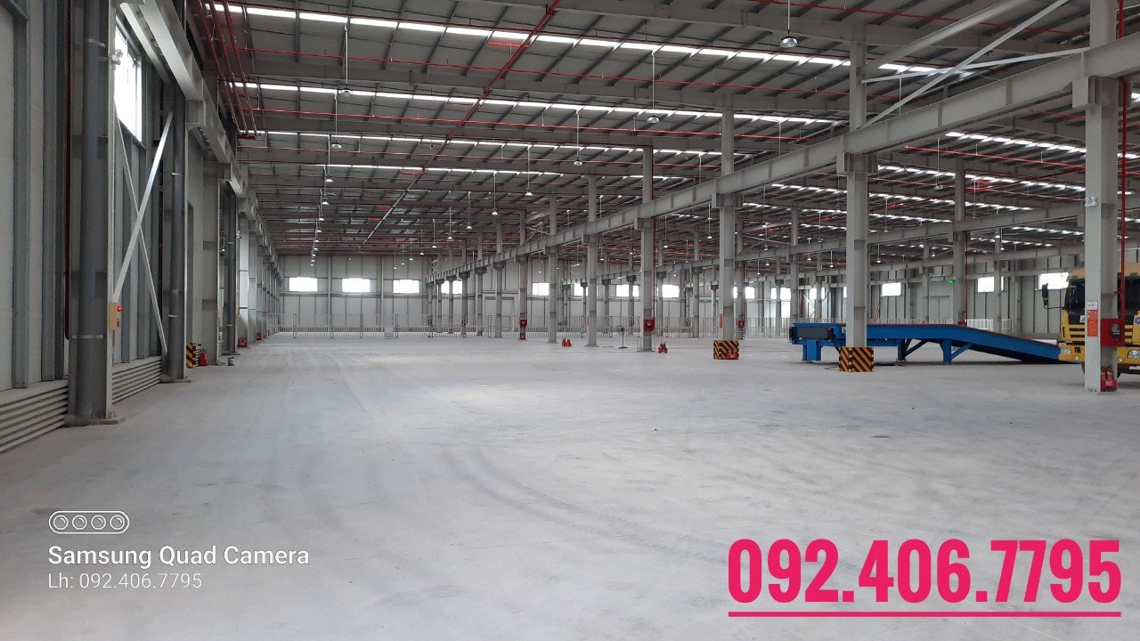 Warehouse for rent in Vsip Hai Duong Industrial Park - Right in front of National Highway 5, 100m2 wide frontage, large land fund 4