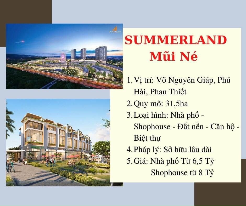 Mũi Né Summerland-Bung chính sách cực khủng Cam Kết Mua Lại sản phẩm với lãi suất 18%/năm 2