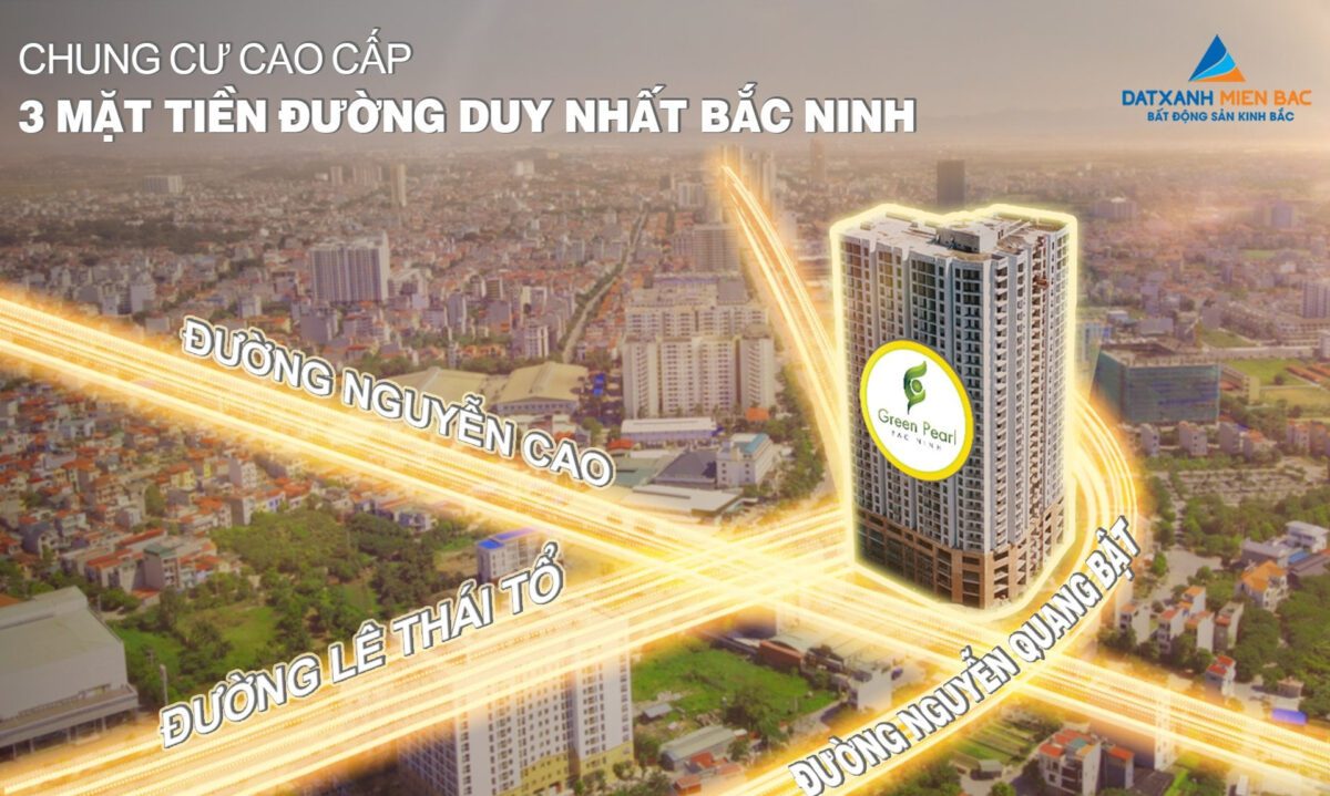 Cần bán Căn hộ chung cư dự án Chung cư Green Pearl Bắc Ninh 1
