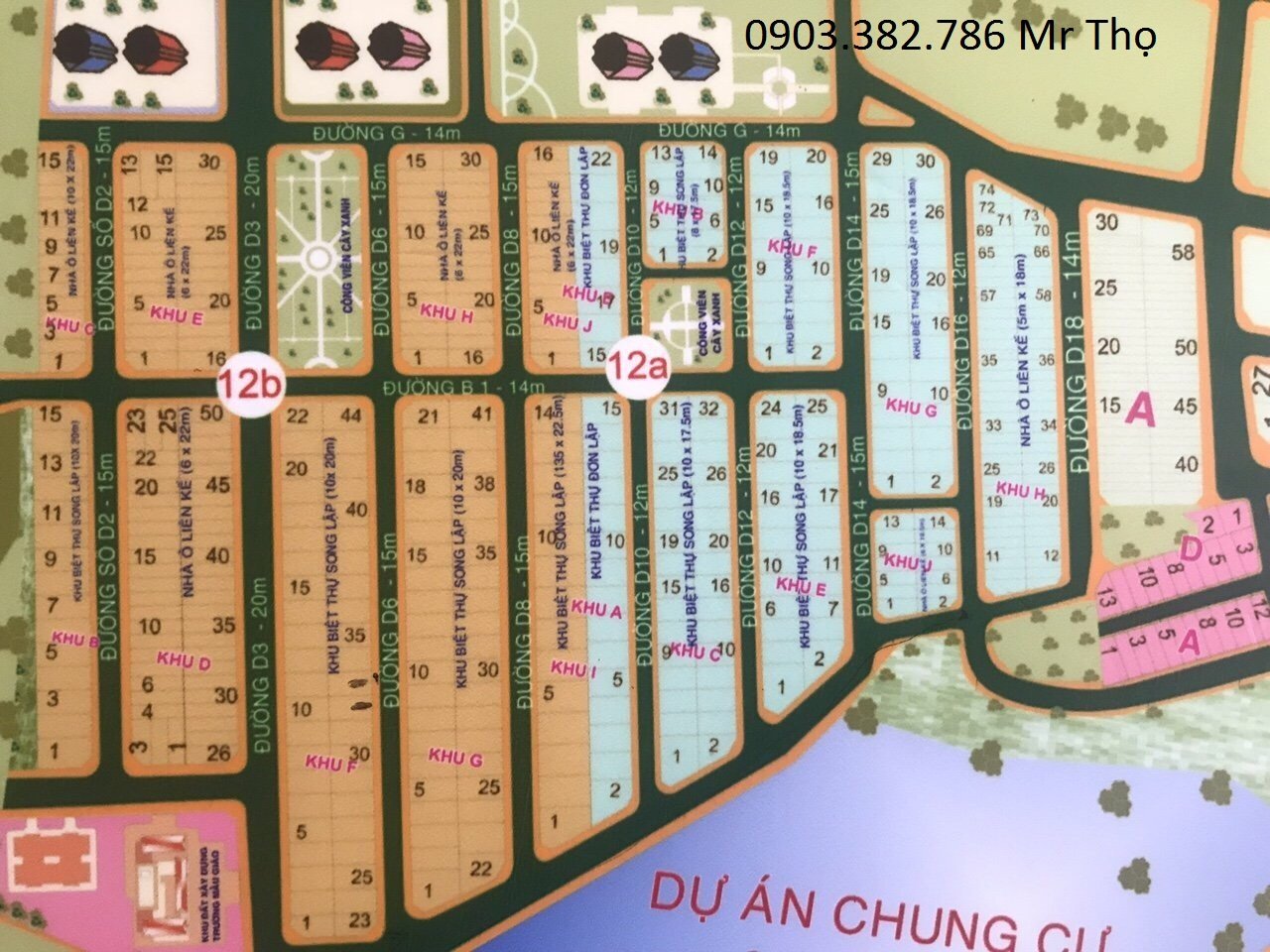 Cần bán Đất dự án Hưng Phú 1, Diện tích 90m², Giá 70 Triệu/m²