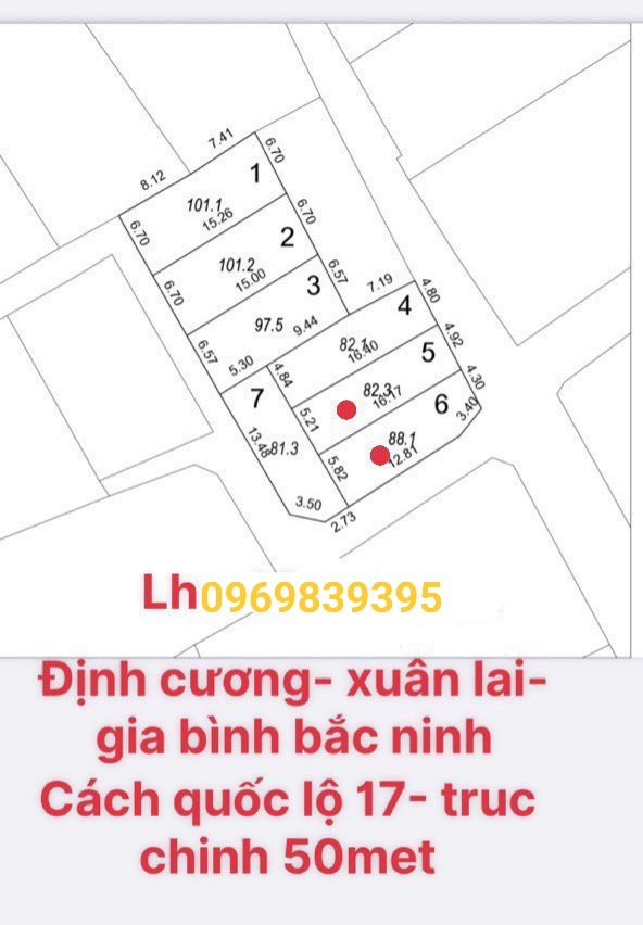 Cần bán Đất đường Tỉnh lộ 282, Xã Xuân Lai, Diện tích 100m², Giá 465.000.000 Triệu 5