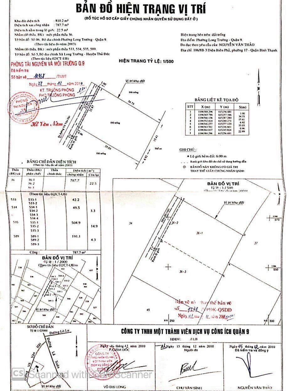 Bán đất  225 Võ Văn Hát Long Trường Tp.Thủ Đức. 3