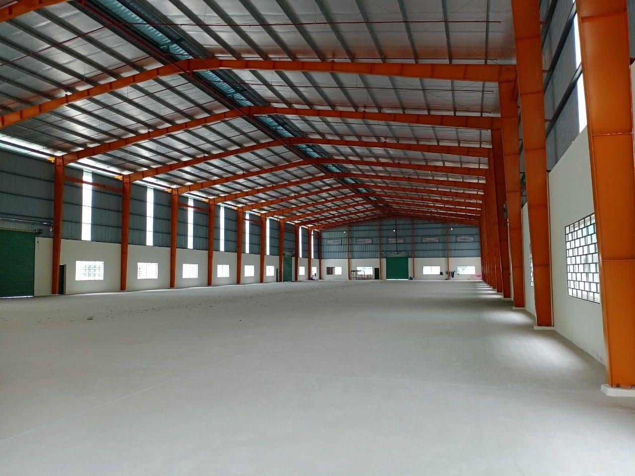 Cho thuê Kho - Nhà xưởng Xã Phú Mỹ, Tân Thành, Diện tích 4800m², Giá 90 Nghìn/m²/tháng