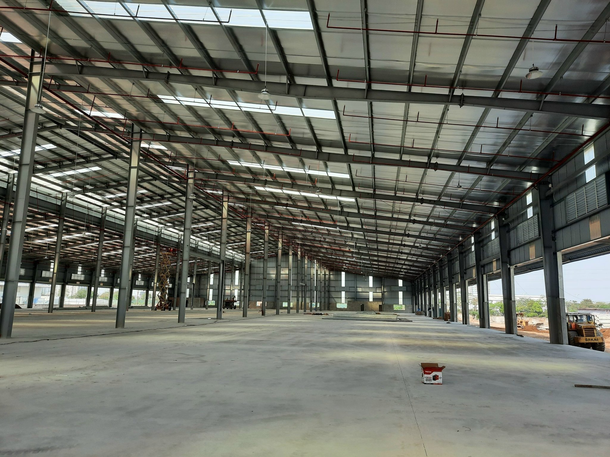 Warehouse for rent at Dinh Vu Port - Hai Phong. With Dock, automatic fire protection. Suitable for Logistics businesses 4