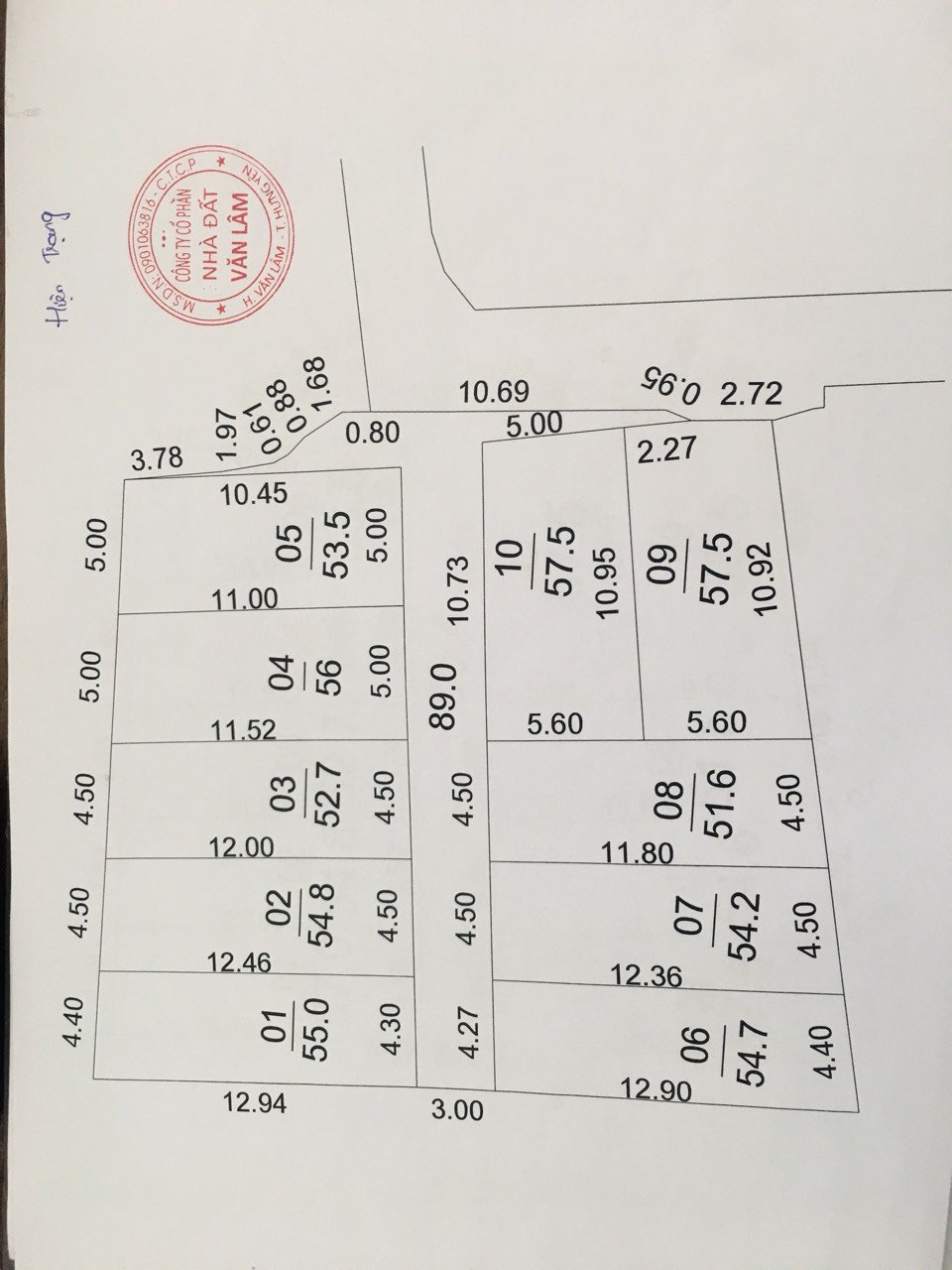 Cần bán Đất đường 196, Xã Minh Hải, Diện tích 57.5m², Giá 1.3 Tỷ 3