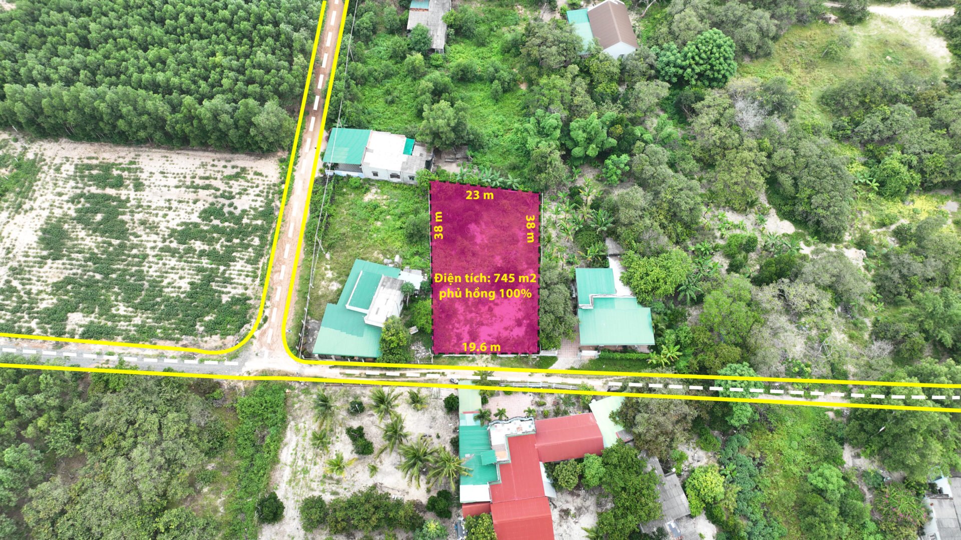 Chủ nhà kẹt tiền cần bán gấp lô đất 19.6x48m Thôn 4 Sơn Mỹ Hàm Tân Bình Thuận. 1