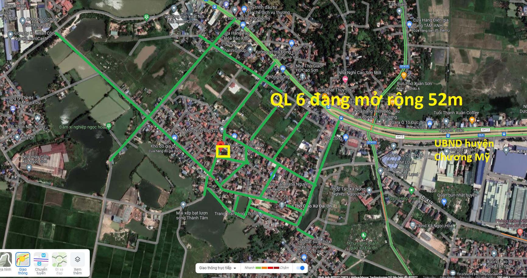 Bán đất tặng nhà, Vị trí trung tâm huyện Chương Mỹ, Hà Nội. 2 mặt tiền, ô tô tránh, gần QL6 2