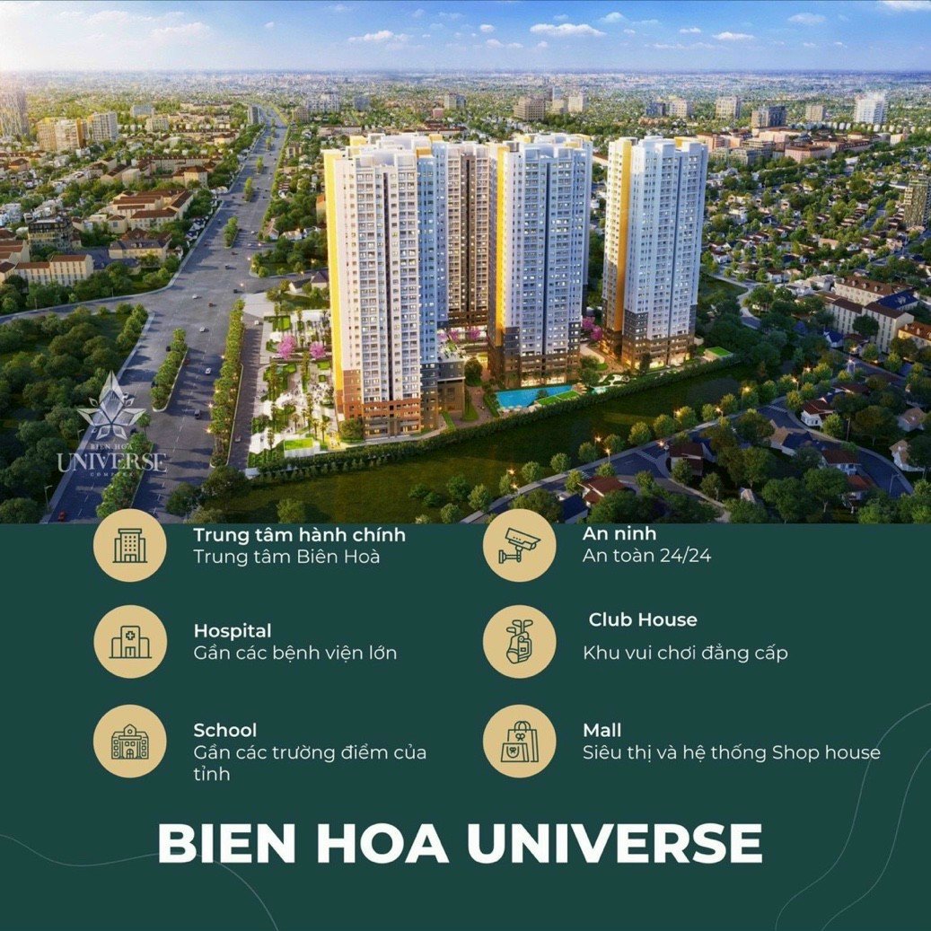Hưng Thịnh đang mở bán Biên Hòa Universe Complex ngay thành phố Biên Hòa, 2.2 tỷ/67m2 4