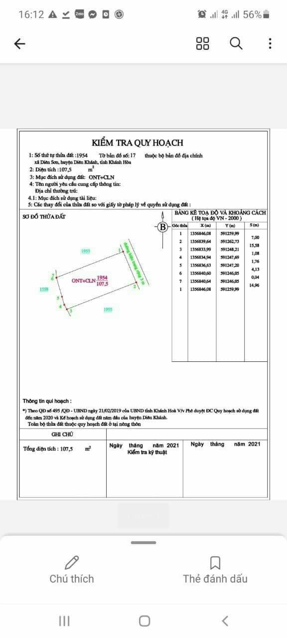 Bán đất Diên Sơn đường thông 2 mặt tiền giá đầu tư. 4