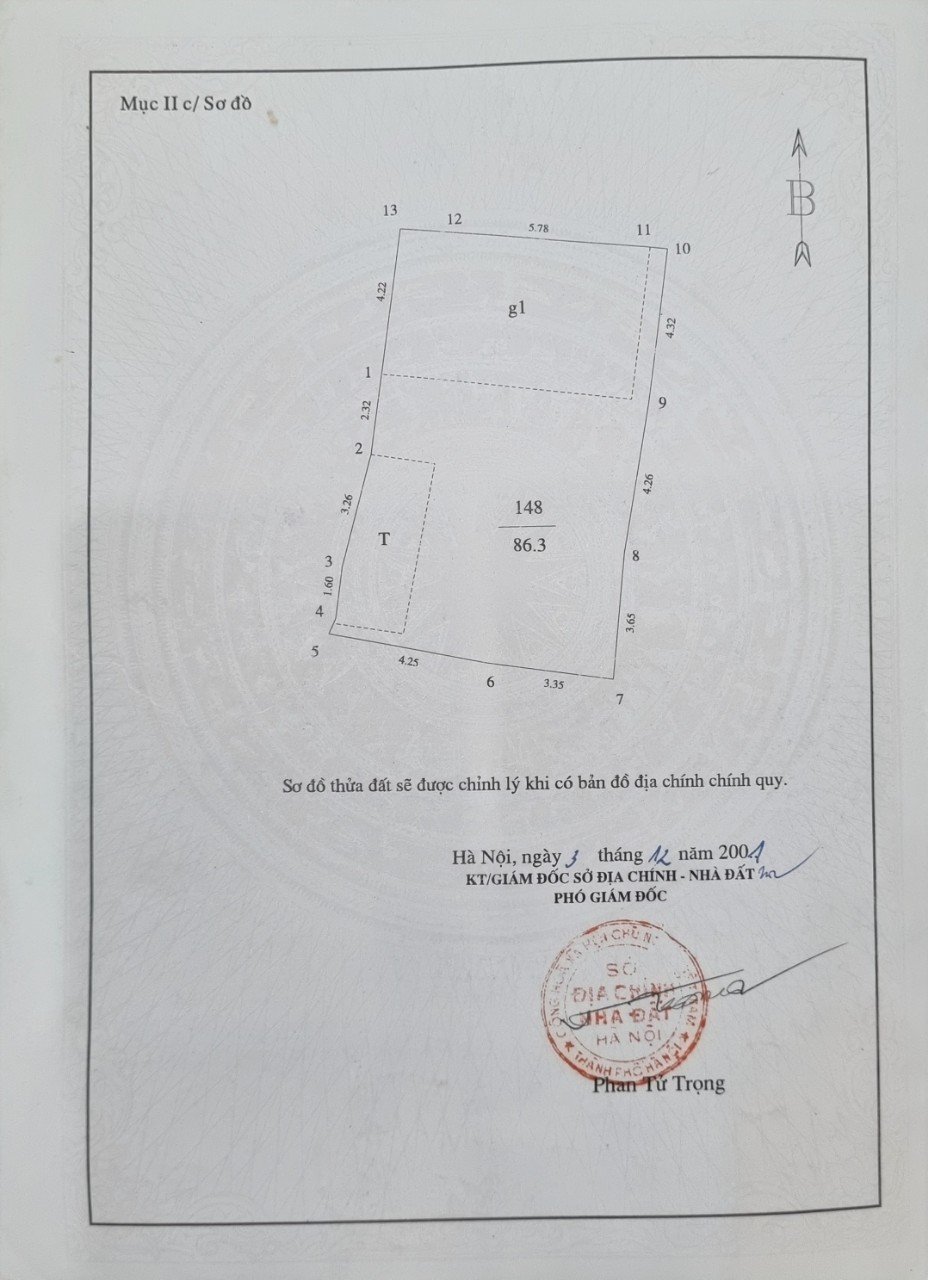 Cần bán Nhà ở, nhà cấp 4, nhà hẻm đường Đào Tấn, Phường Cống Vị, Diện tích 86.3m², Giá 10 tỷ Tỷ